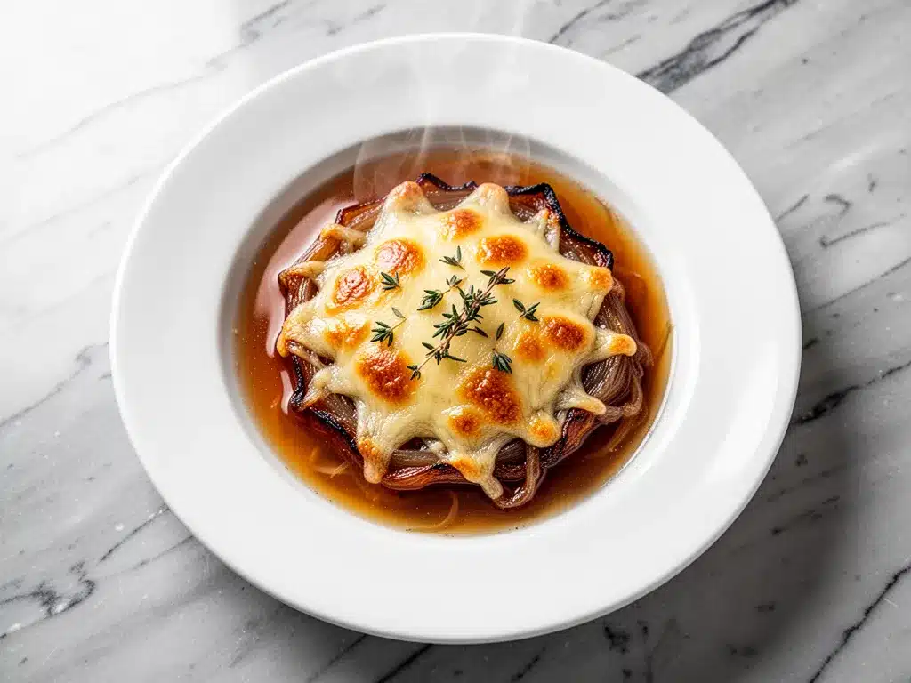 Classic French Onion Soup: Easy Winter Comfort 4 Classic French Onion Soup preparation steps