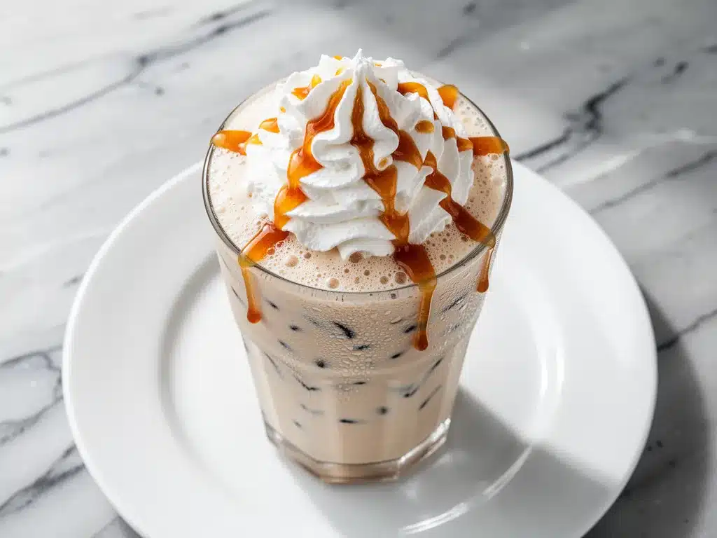 Copycat Starbucks Vanilla Bean Frappuccino: Best 5-Min Recipe 4 Copycat Starbucks Vanilla Bean Frappuccino preparation steps