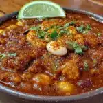 cozy fall turkey chili - featured image