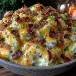 cream cheeseburger potato soup - featured image