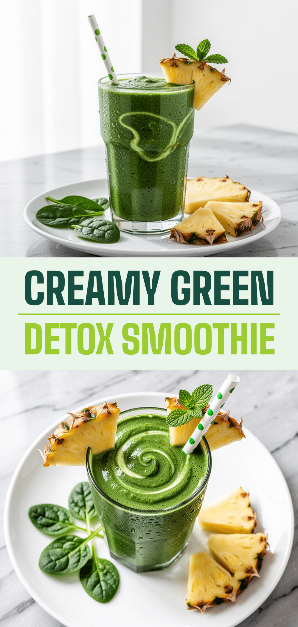 Creamy Green Detox Smoothie: 5-Minute Morning Energy 5 creamy green detox smoothie recipe