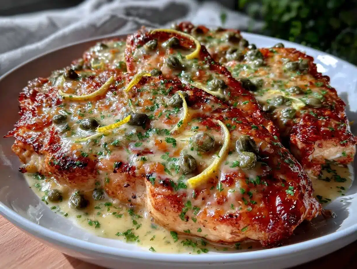 Creamy Lemon Butter Chicken Piccata: No Leftovers 4 creamy lemon butter chicken piccata preparation steps