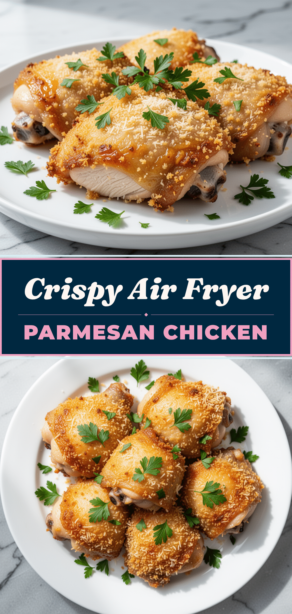 Crispy Air Fryer Parmesan Crusted Chicken Thighs: Best 20-Min Dinner 5 Crispy Air Fryer Parmesan Crusted Chicken Thighs recipe