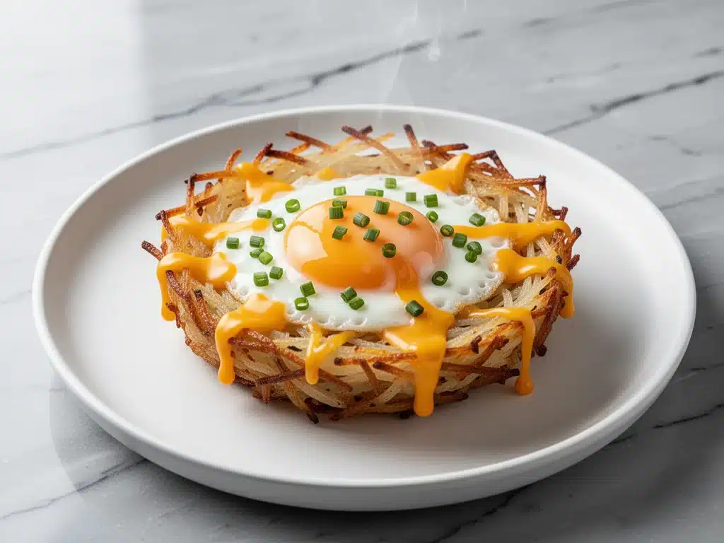 Crispy Hash Brown Egg Nests - featured image