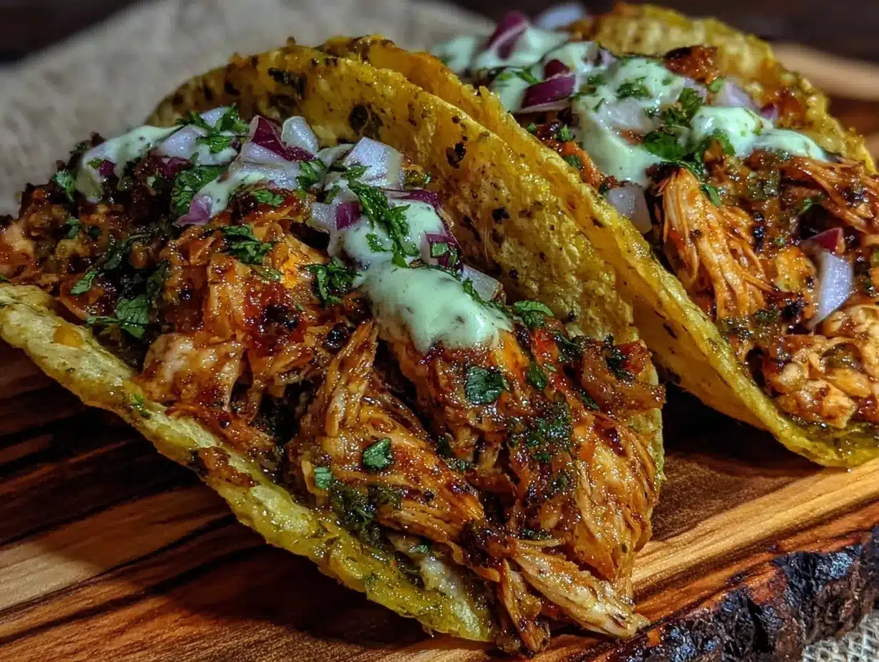 Salsa Verde Chicken Tacos: Best Seasonal Weeknight Dinner 4 Crockpot Salsa Verde Chicken Tacos preparation steps