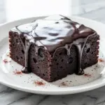 dairy-free chocolate fudge cake - featured image