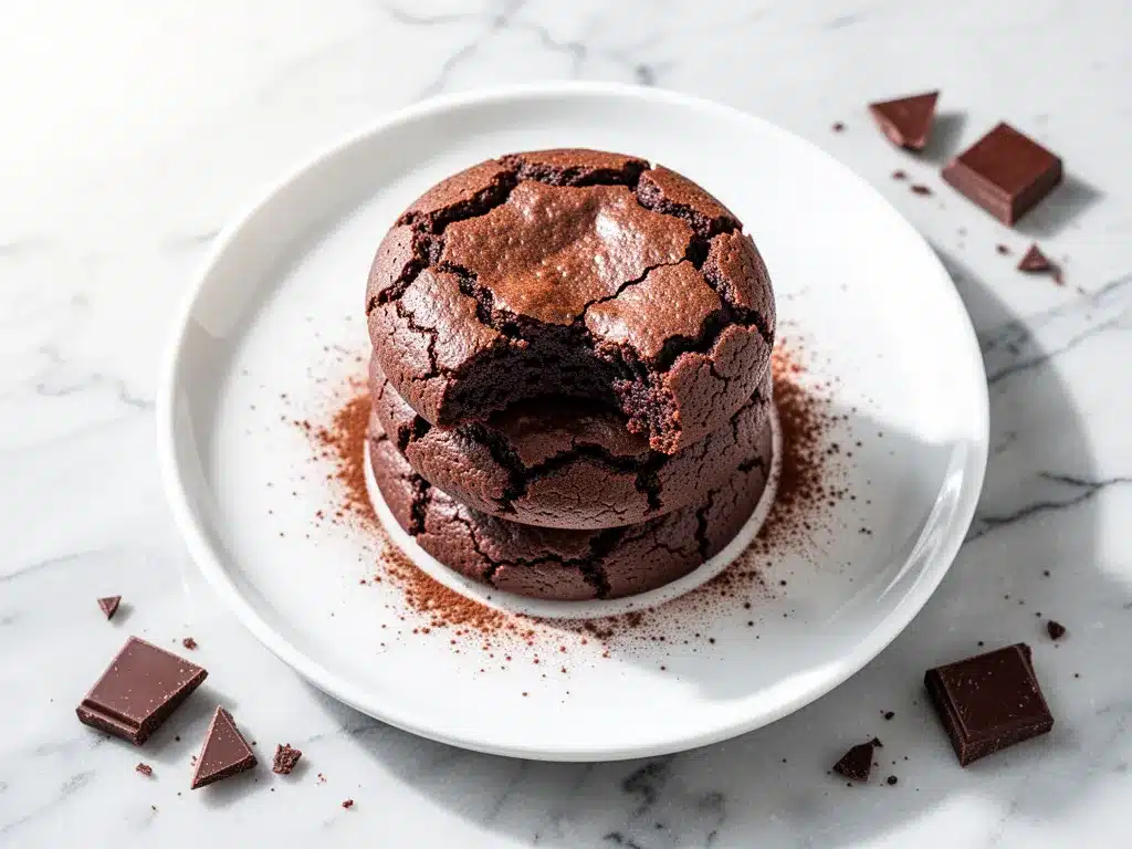 Dark Chocolate Espresso Brownie Cookies: Best Easy Recipe 4 dark chocolate espresso brownie cookies preparation steps