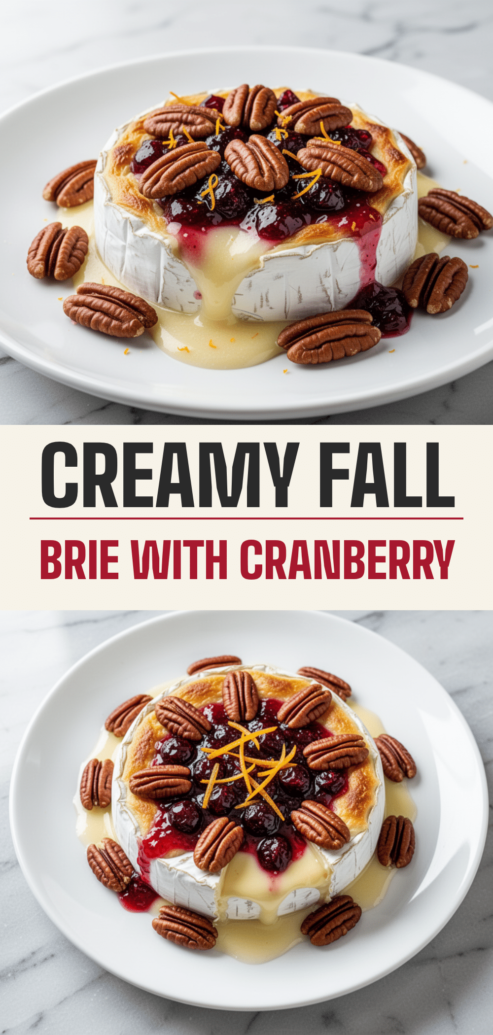 Fall Baked Brie with Cranberry Orange Jam: 5 Easy Party App 5 fall baked brie with cranberry orange jam recipe