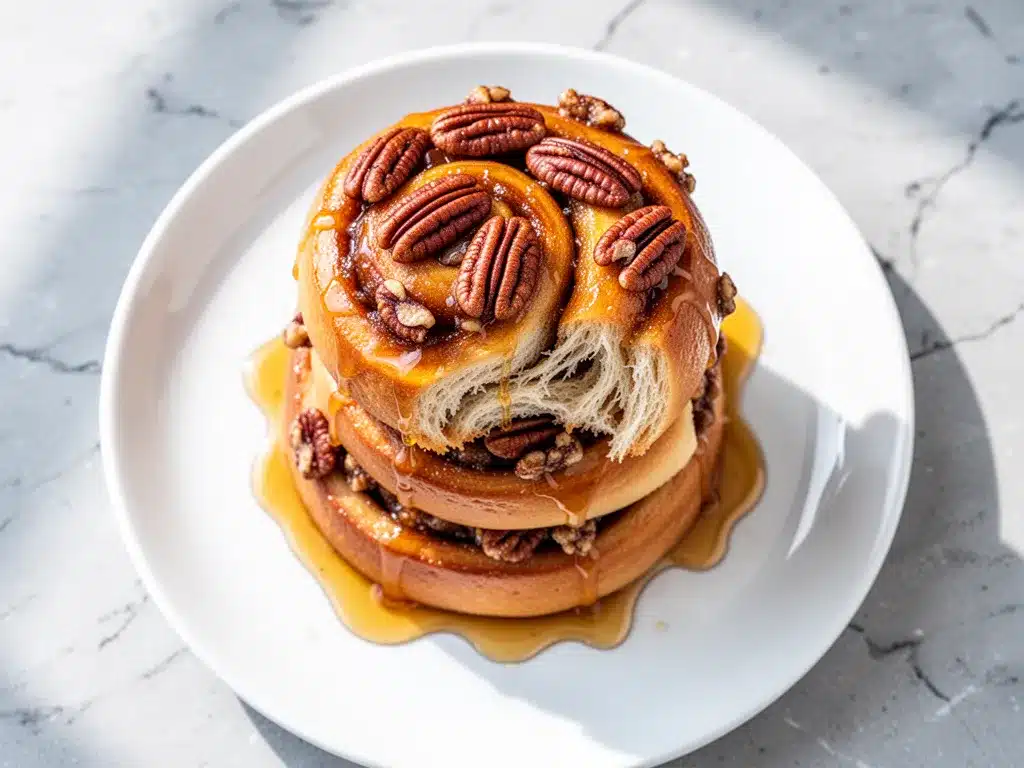 Fall Caramel Pecan Sticky Buns: 10 Easy Recipes 4 fall caramel pecan sticky buns preparation steps