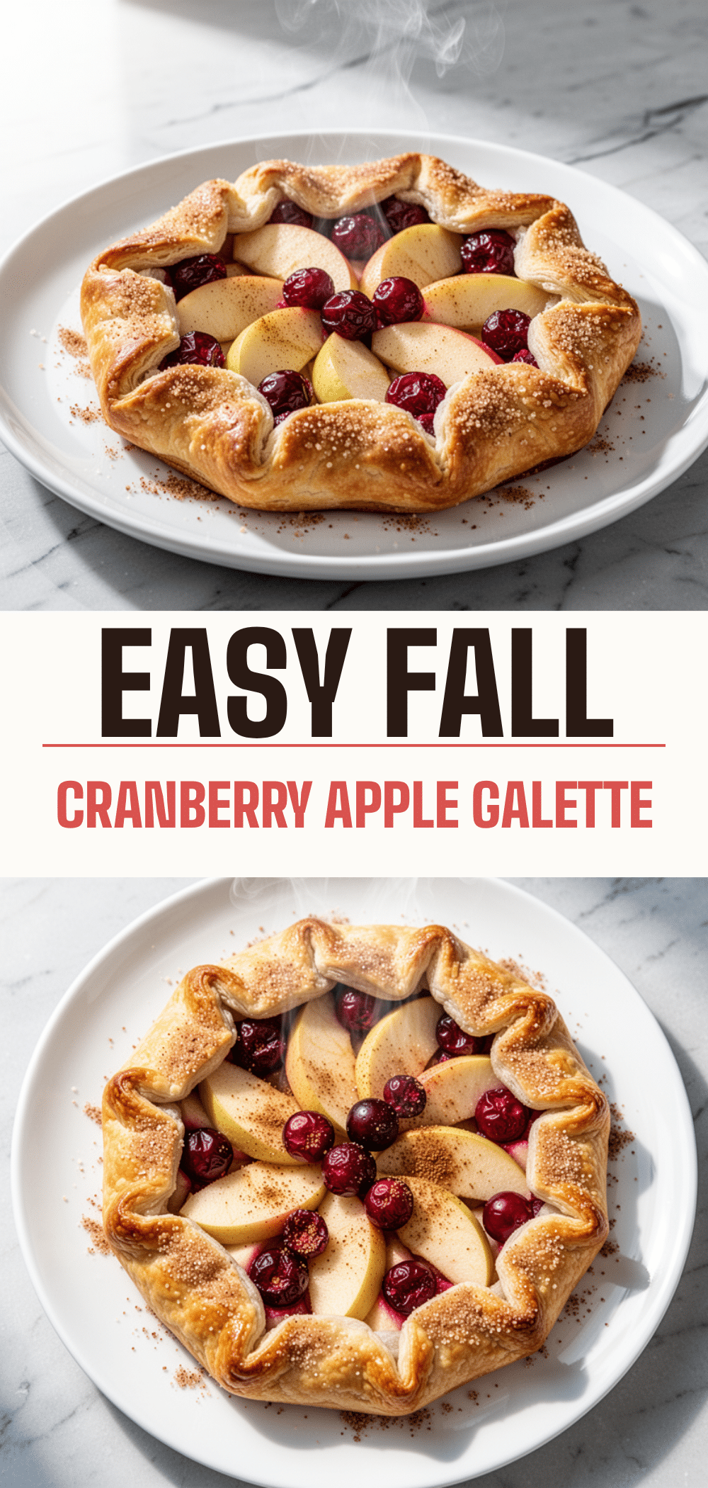 Fall Cranberry Apple Galette: Easy Holiday Dessert 5 fall cranberry apple galette recipe