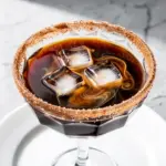 fall salted maple espresso martini - featured image