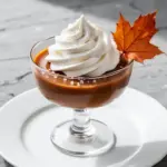 fall salted maple pot de creme - featured image