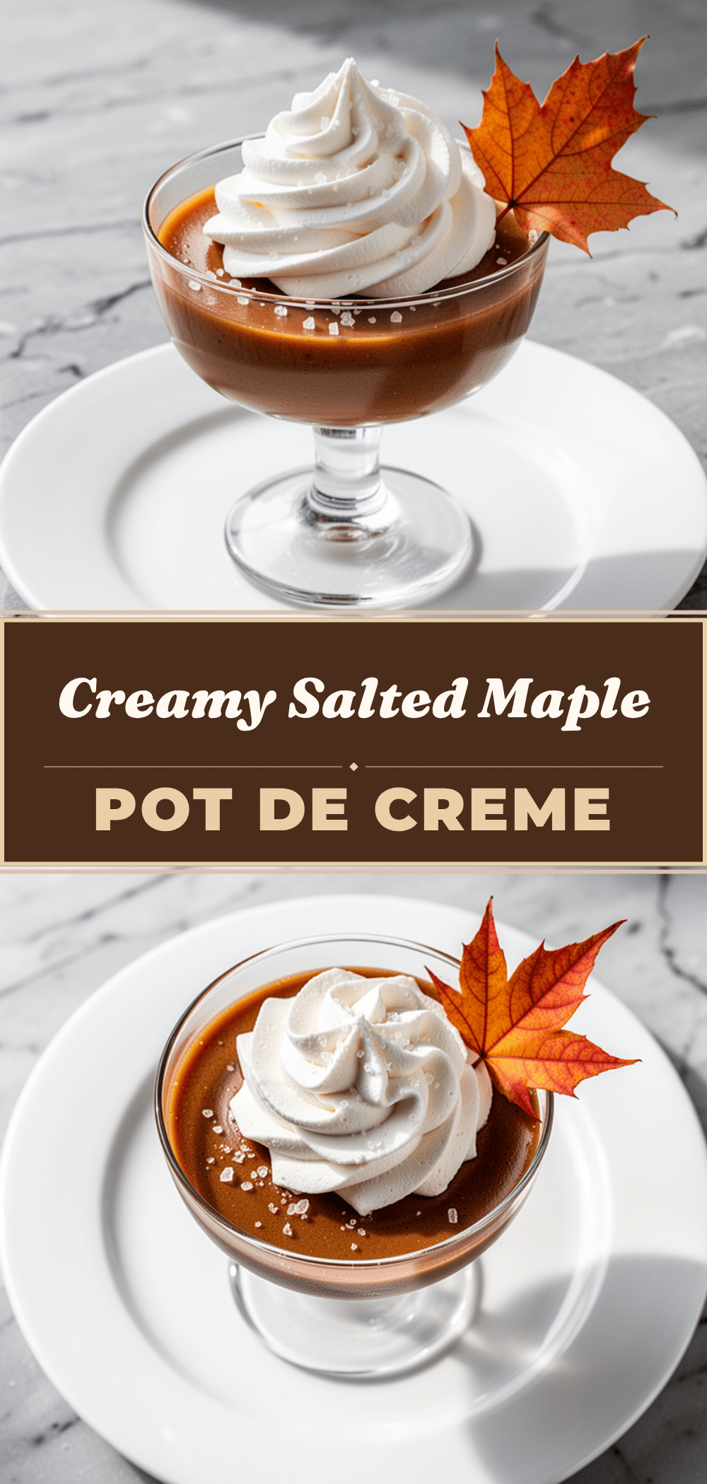 Fall Salted Maple Pot de Creme: Easy 4-Ingredient Dessert 5 fall salted maple pot de creme recipe
