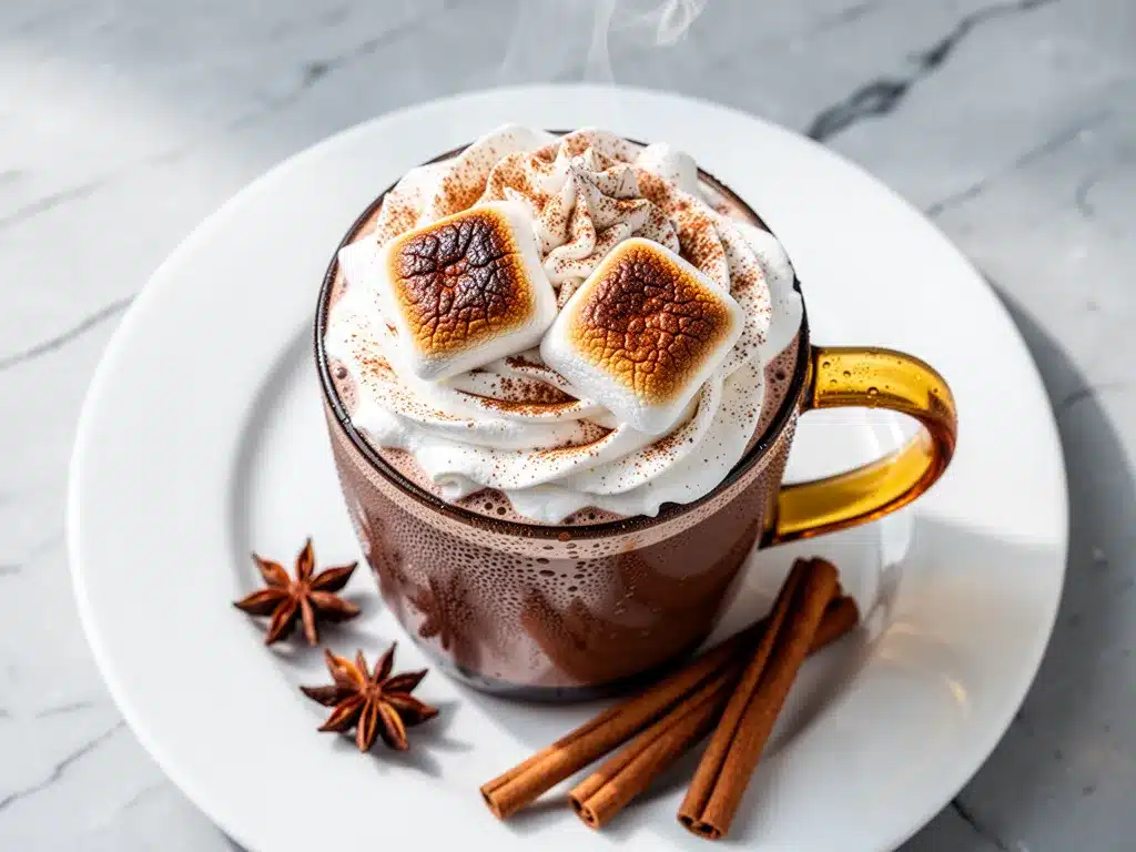 Fall Toasted Marshmallow Hot Chocolate: 5-Min Cozy Recipe 4 fall toasted marshmallow hot chocolate preparation steps