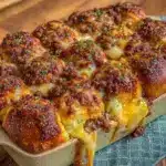 Football Game Day Pull Apart Pizza Sliders - featured image