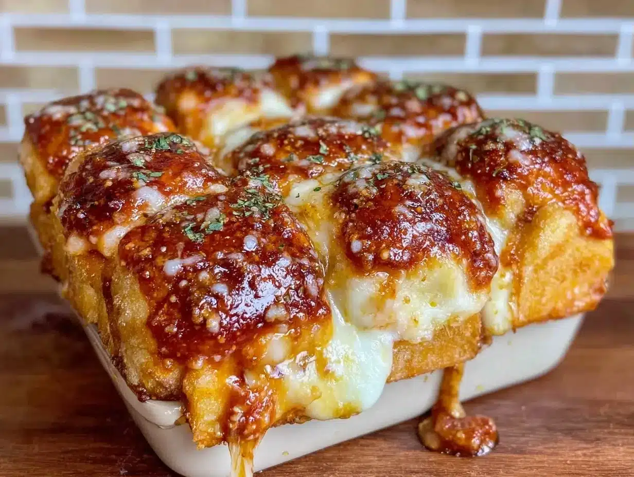 Football Game Day Pull Apart Pizza Sliders 4 Football Game Day Pull Apart Pizza Sliders preparation steps