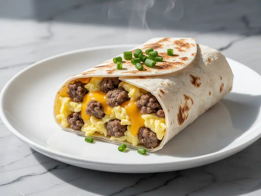 freezer breakfast burritos - featured image