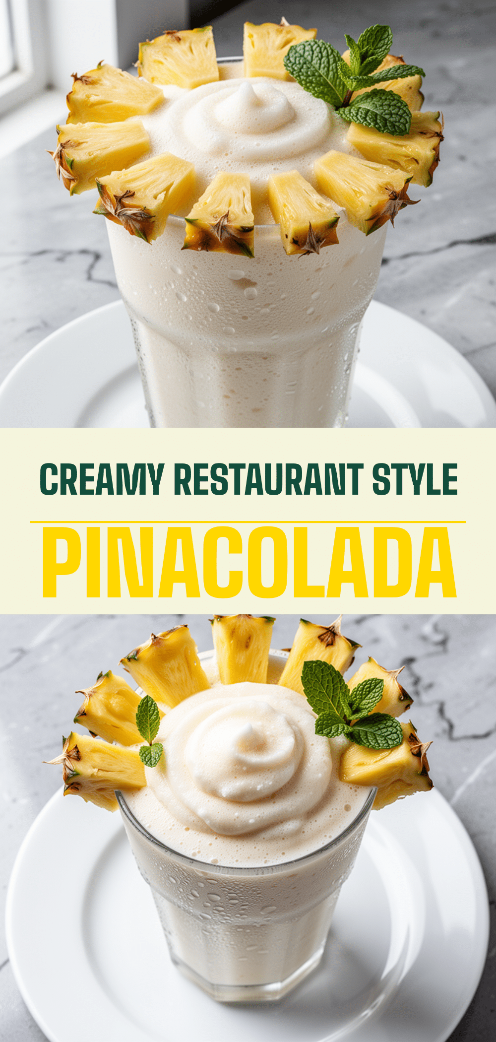 Creamy Restaurant-Style Frozen Piña Colada: Best 3-Ingredient Recipe 5 frozen piña colada recipe