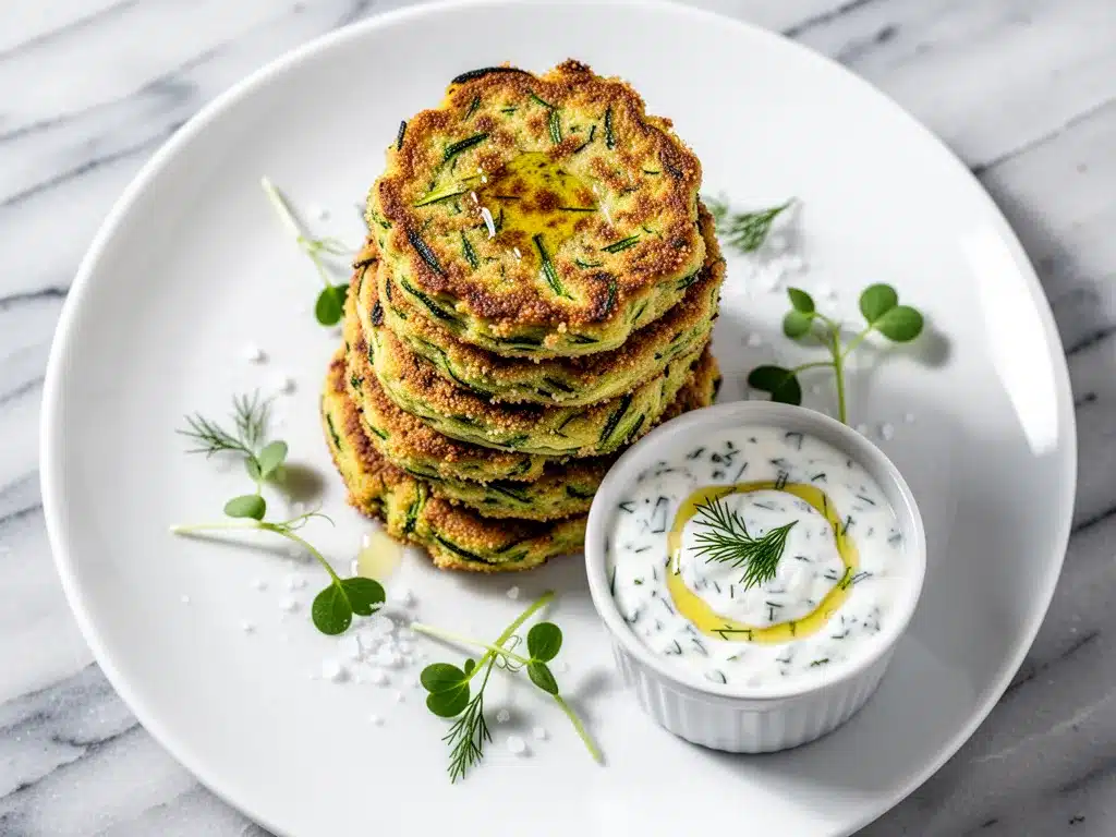 Gluten-Free Zucchini Fritters: Best Easy Recipe 4 gluten-free zucchini fritters preparation steps