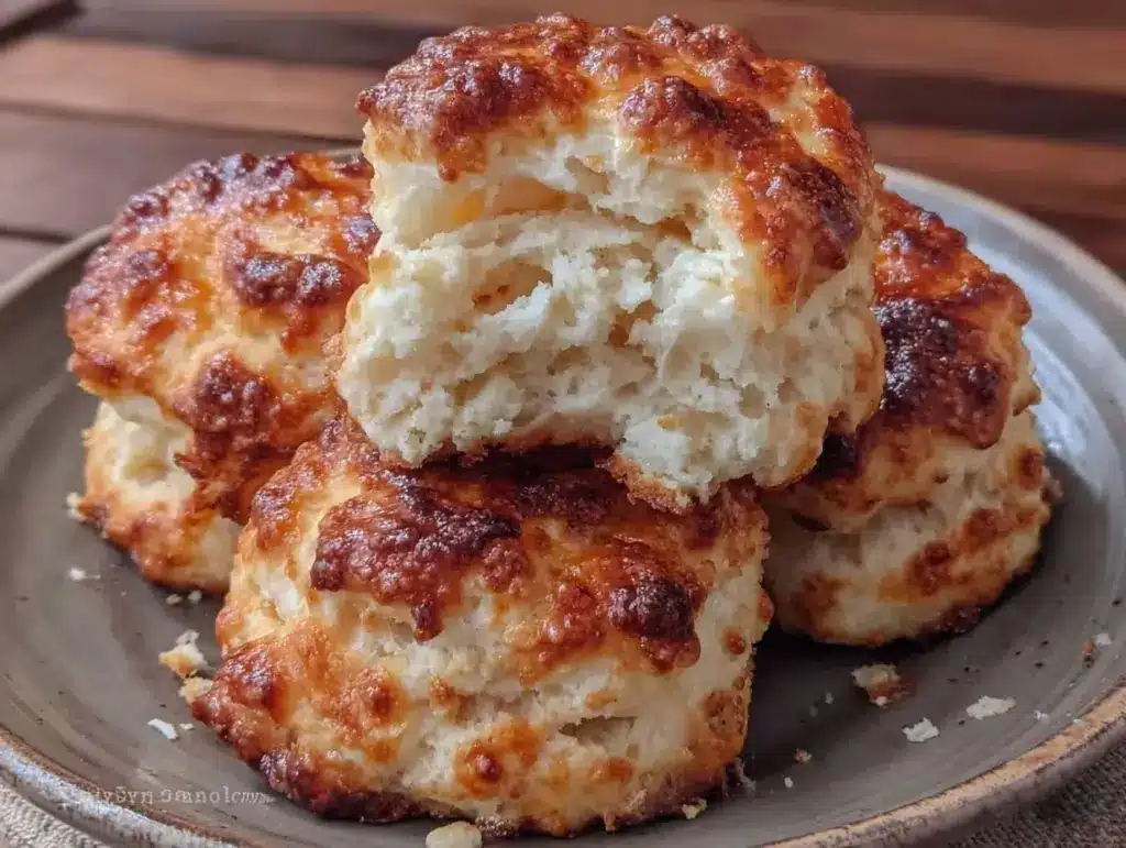 golden buttermilk biscuits - featured image
