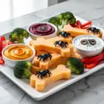 Halloween snack board - featured image