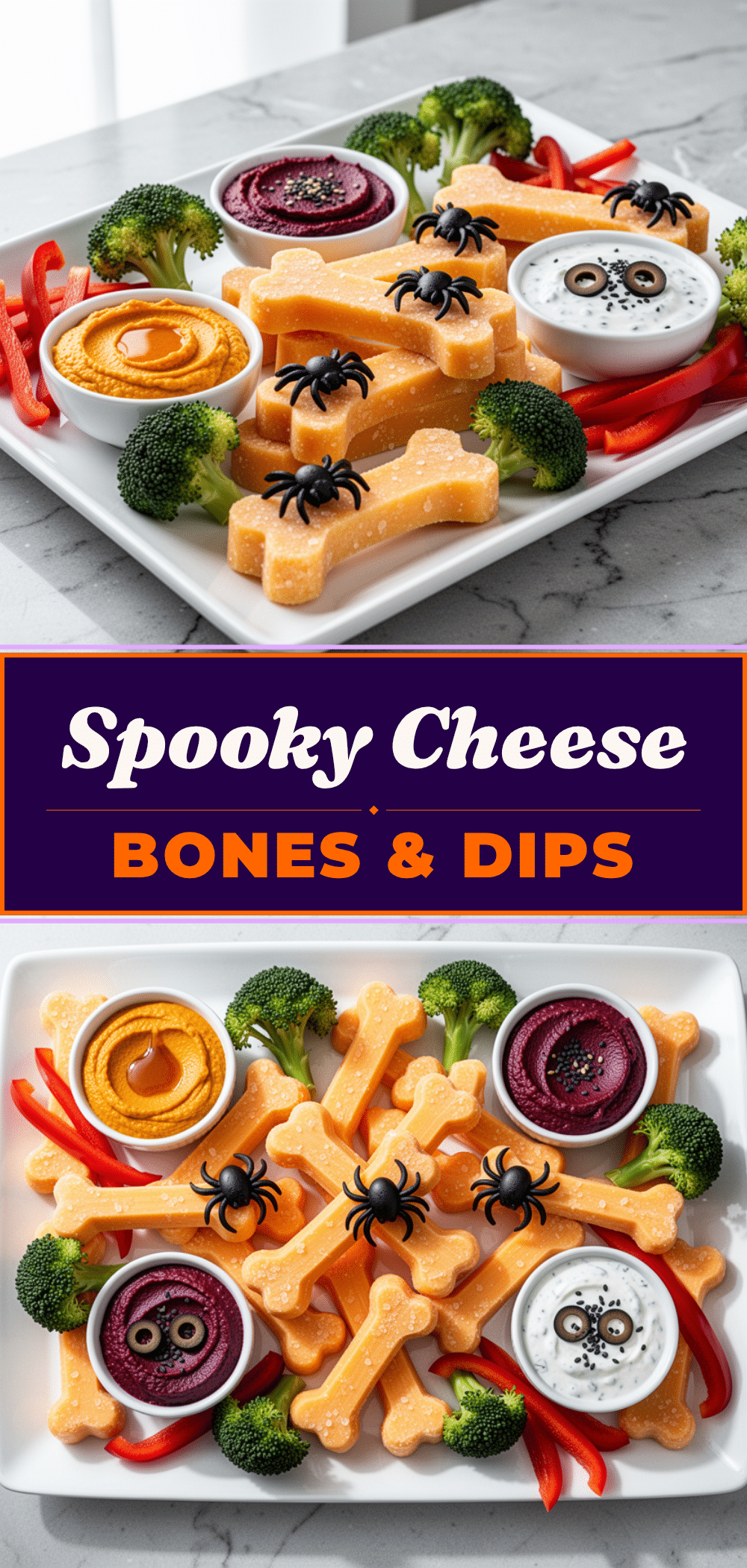Halloween Snack Board: 10 Easy Cheese Bones for Spooky Parties 5 Halloween snack board recipe