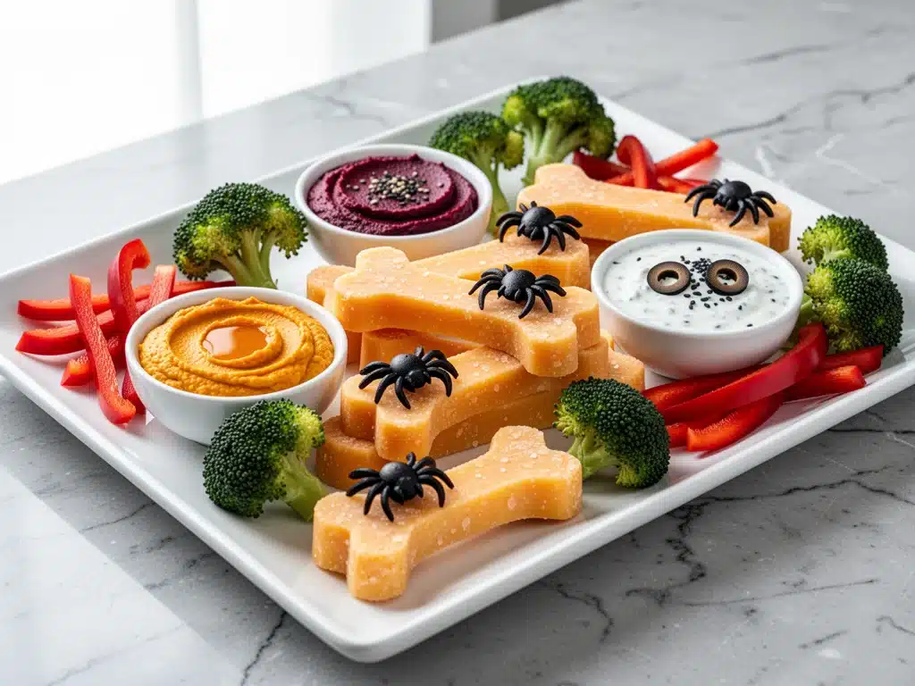 Halloween snack board - featured image