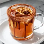 Halloween Spiked Caramel Apple Cider - featured image