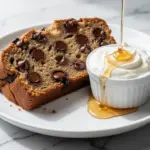high-protein chocolate chip banana bread - featured image