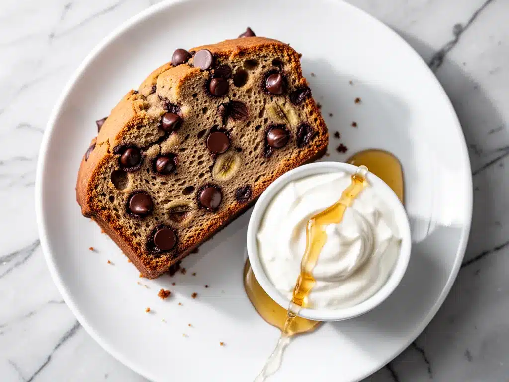High-Protein Chocolate Chip Banana Bread: Best Healthy Weeknight Dessert 4 high-protein chocolate chip banana bread preparation steps