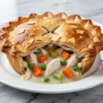 homemade chicken pot pie - featured image