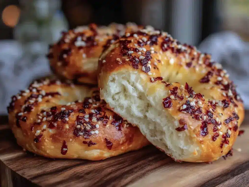 homemade everything bagels - featured image
