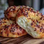homemade everything bagels - featured image