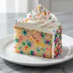homemade funfetti birthday cake - featured image