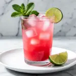 Homemade Watermelon Mint Agua Fresca - featured image