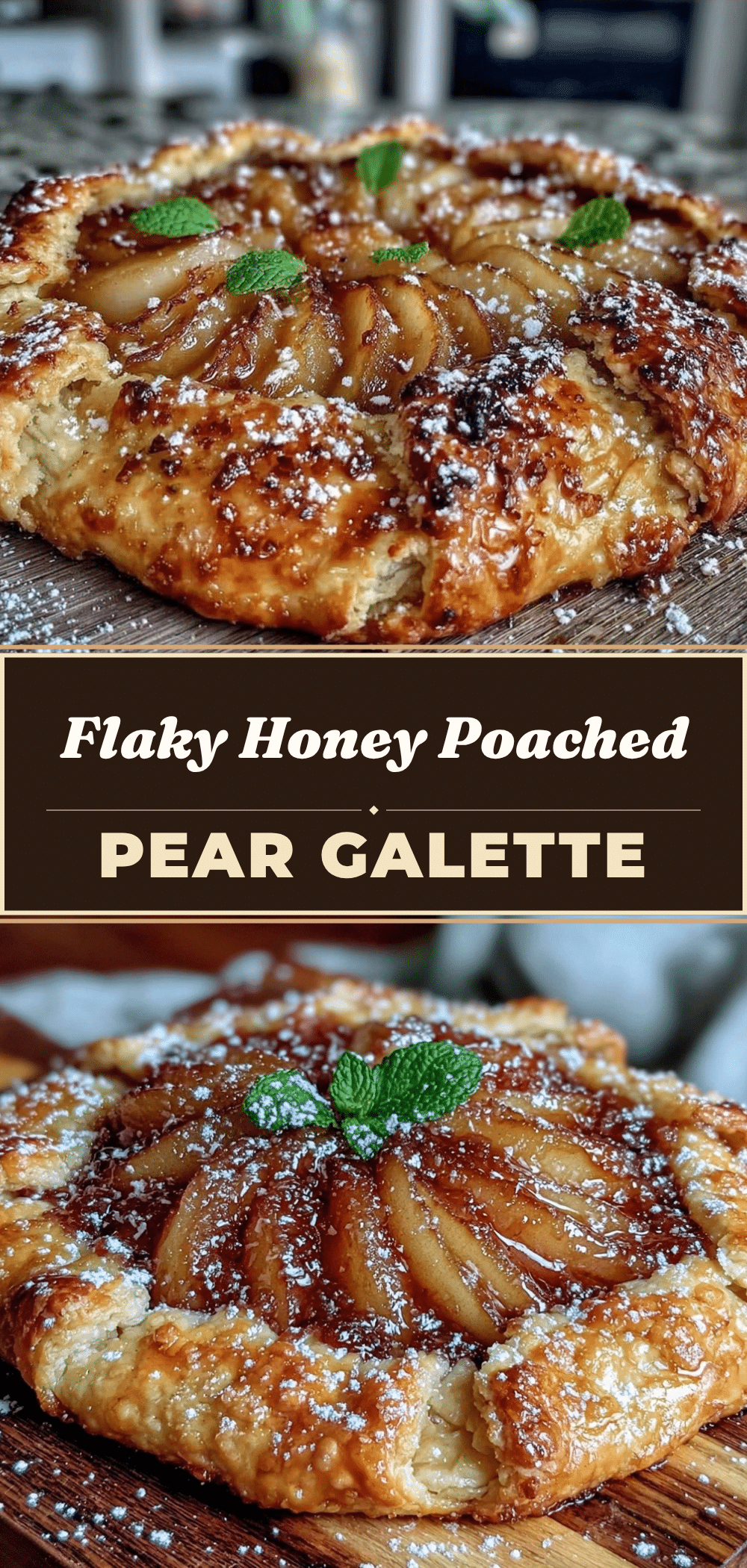 Honey Poached Pear Galette: Easy 30-Minute Flaky Crust 5 honey poached pear galette recipe