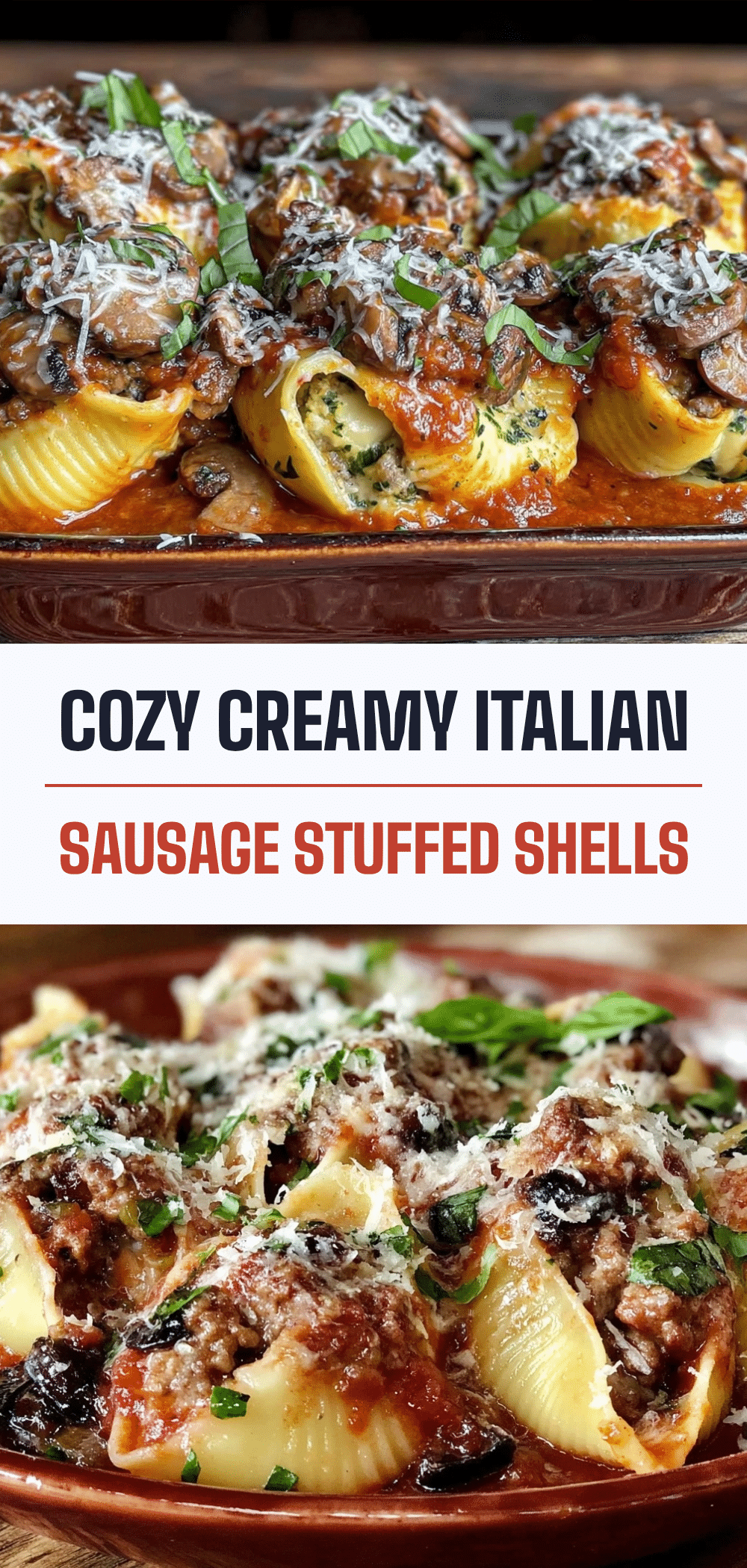 Fall Italian Sausage Stuffed Shells: The Best 1-Pot Easy Dinner 5 italian sausage stuffed shells recipe