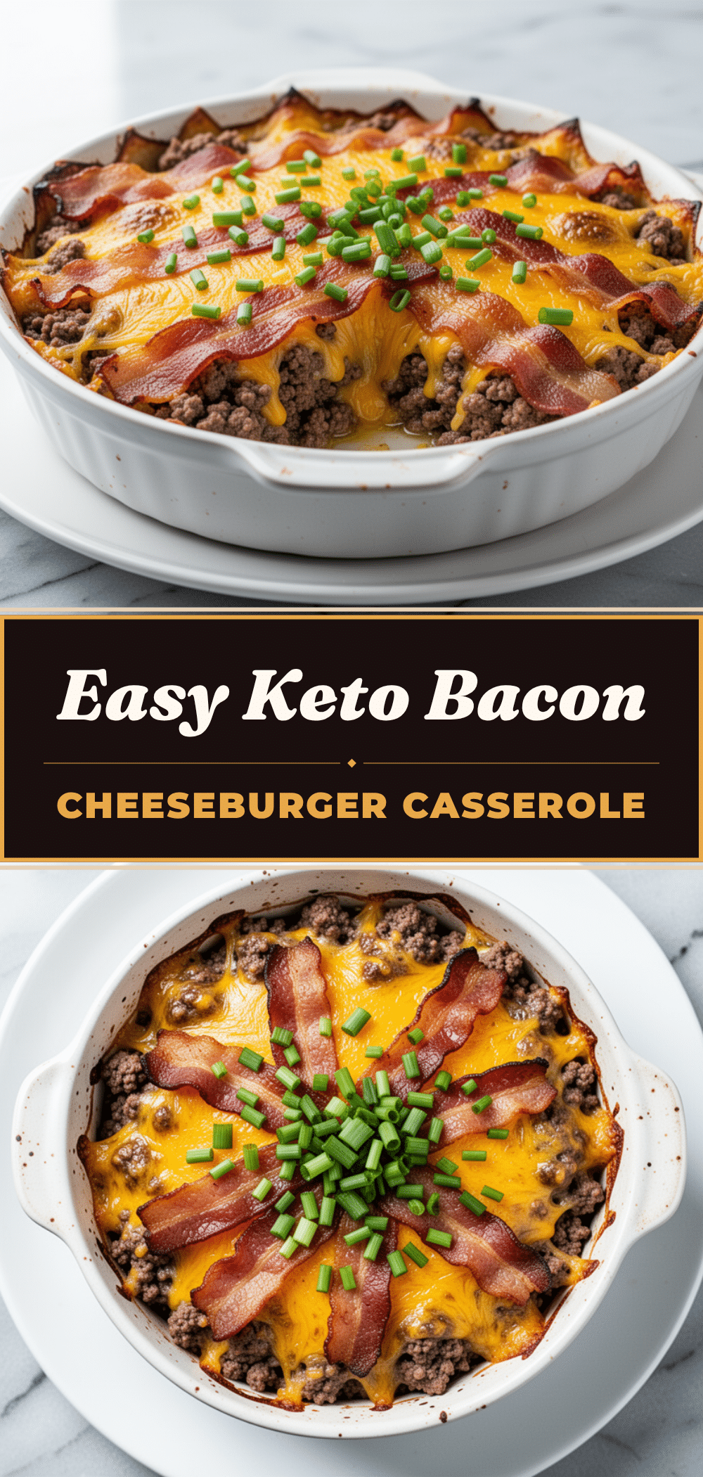 Keto Bacon Cheeseburger Casserole: 15-Minute Weeknight Dinner 5 Keto Bacon Cheeseburger Casserole recipe