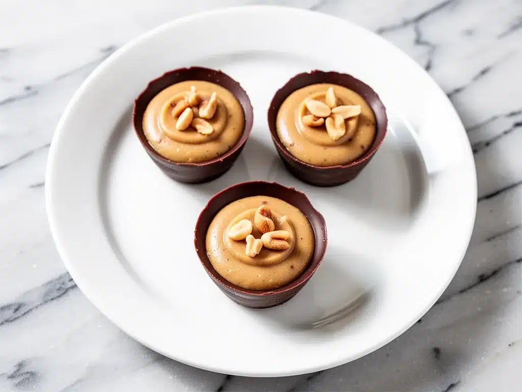 Low-Carb Chocolate Peanut Butter Fat Bomb Cups: 5-Ingredient Keto Treat 4 low-carb chocolate peanut butter fat bomb cups preparation steps