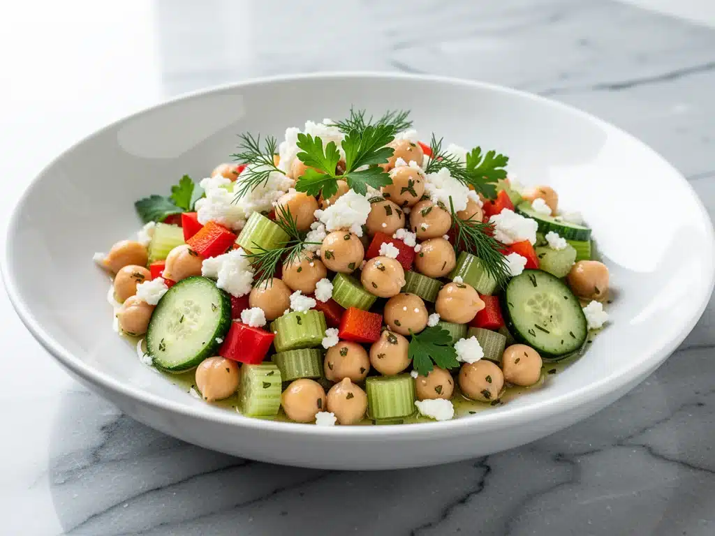 Mediterranean Chickpea Salad - featured image