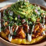 Mexican Chicken Tinga Tostadas - featured image