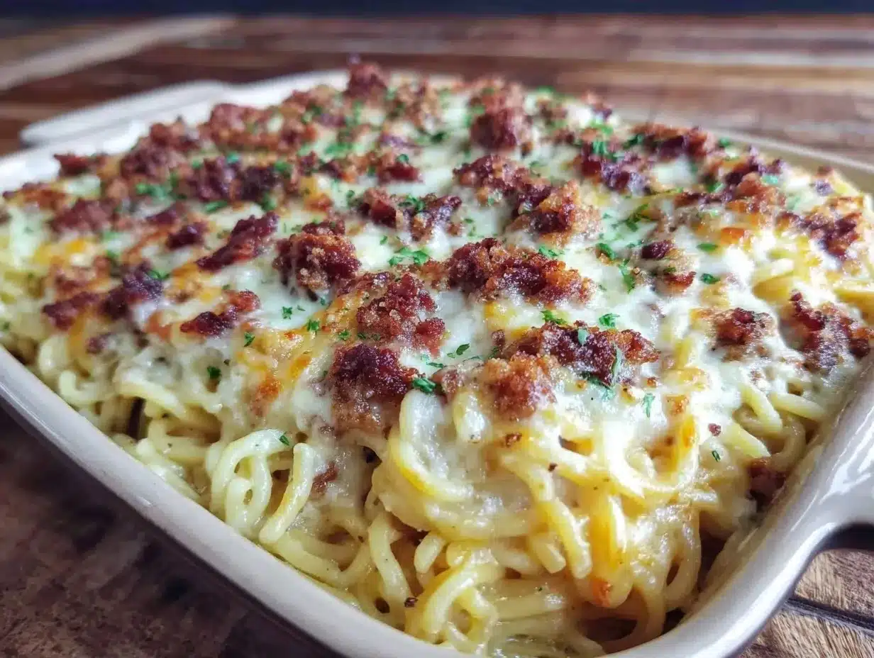 Million Dollar Baked Spaghetti: Easy Family Casserole 4 million dollar baked spaghetti preparation steps