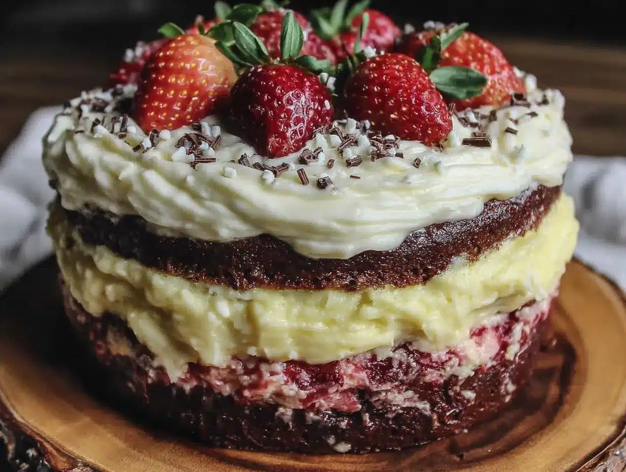 Neapolitan Layer Cake: The Real Way I Learned 4 Neapolitan Layer Cake preparation steps