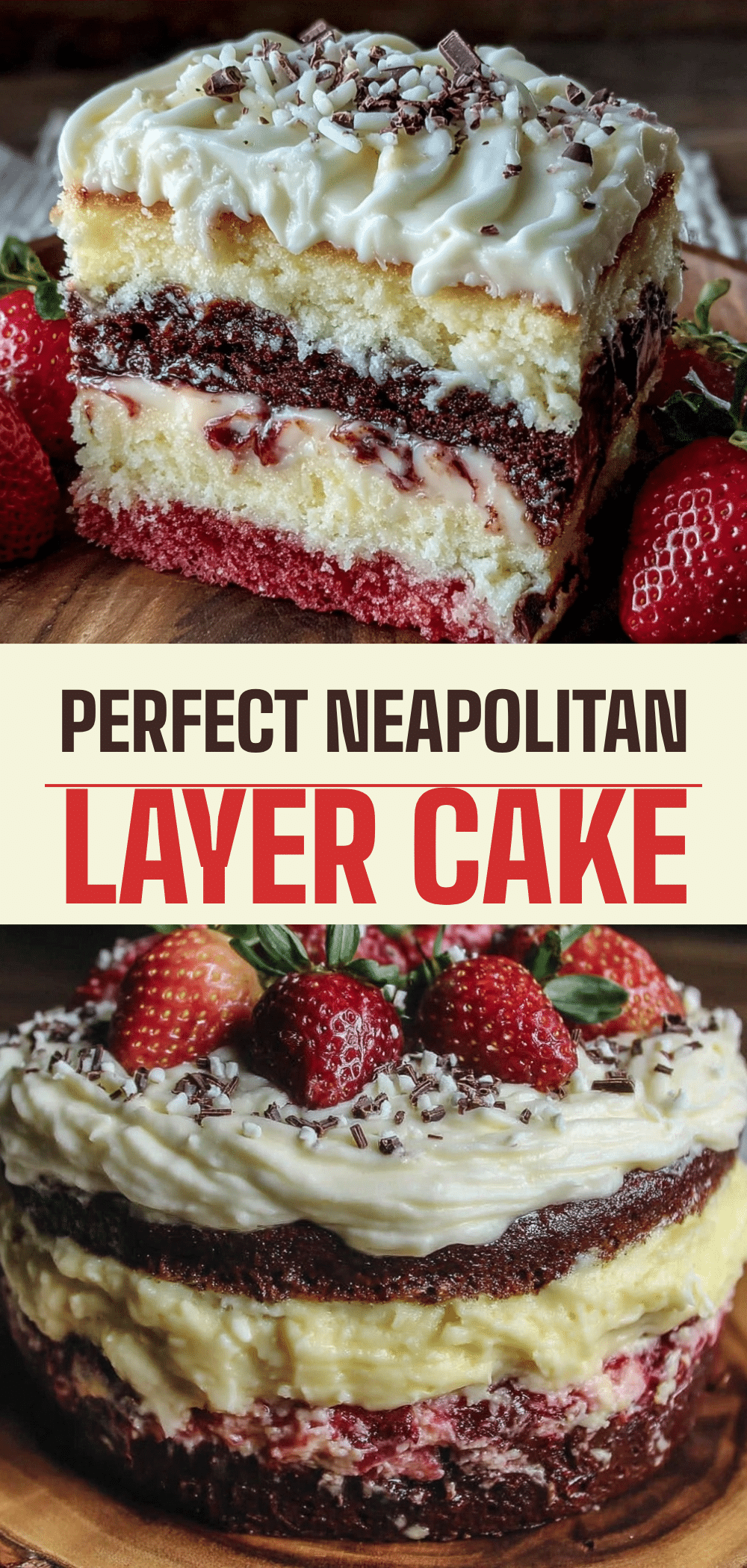 Neapolitan Layer Cake: The Real Way I Learned 5 Neapolitan Layer Cake recipe