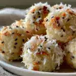 No-Bake Lemon Coconut Protein Bites - featured image