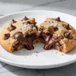 Nutella stuffed chocolate chip cookies - featured image