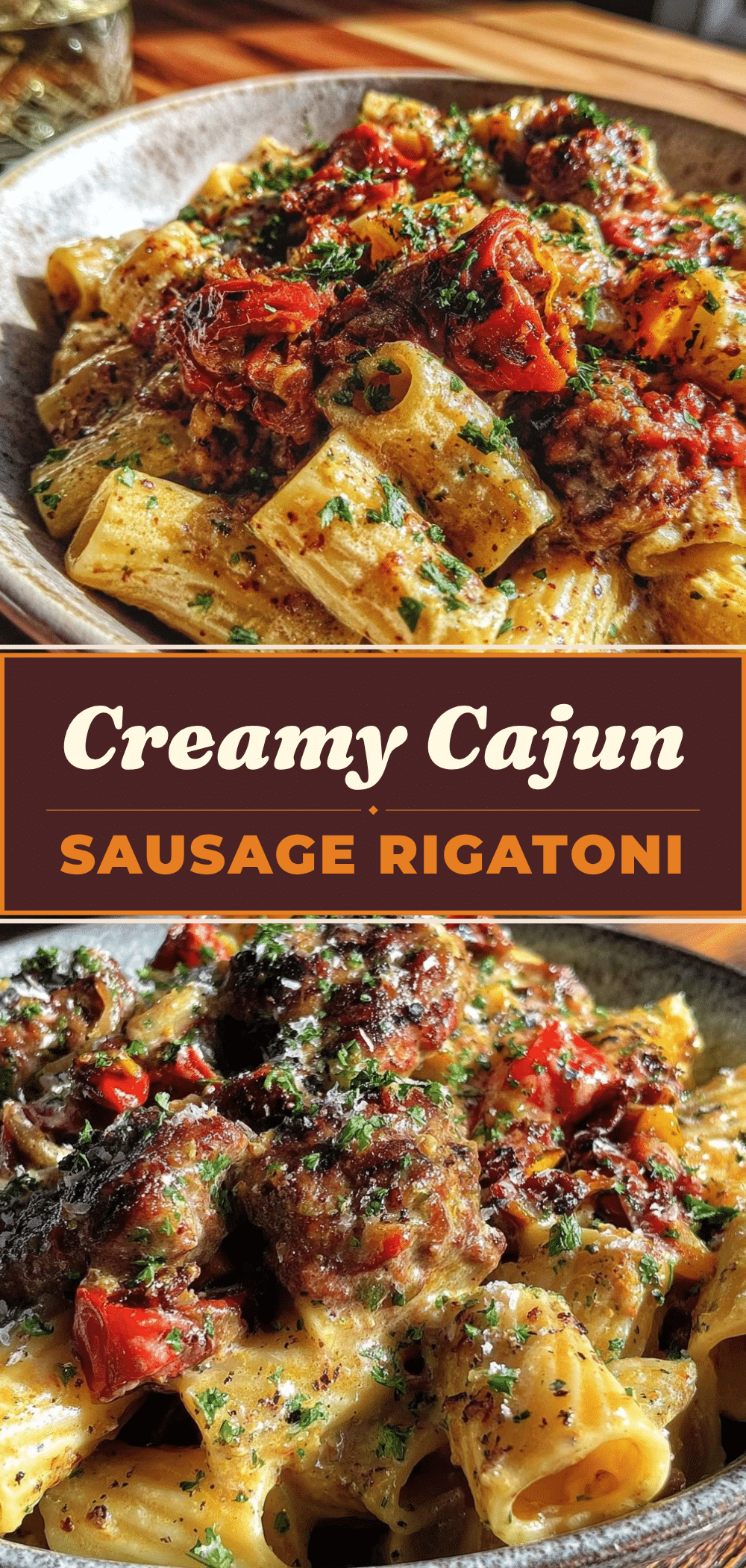 One-Pot Creamy Cajun Sausage Rigatoni for Busy Weeknights 5 One-Pot Creamy Cajun Sausage Rigatoni recipe