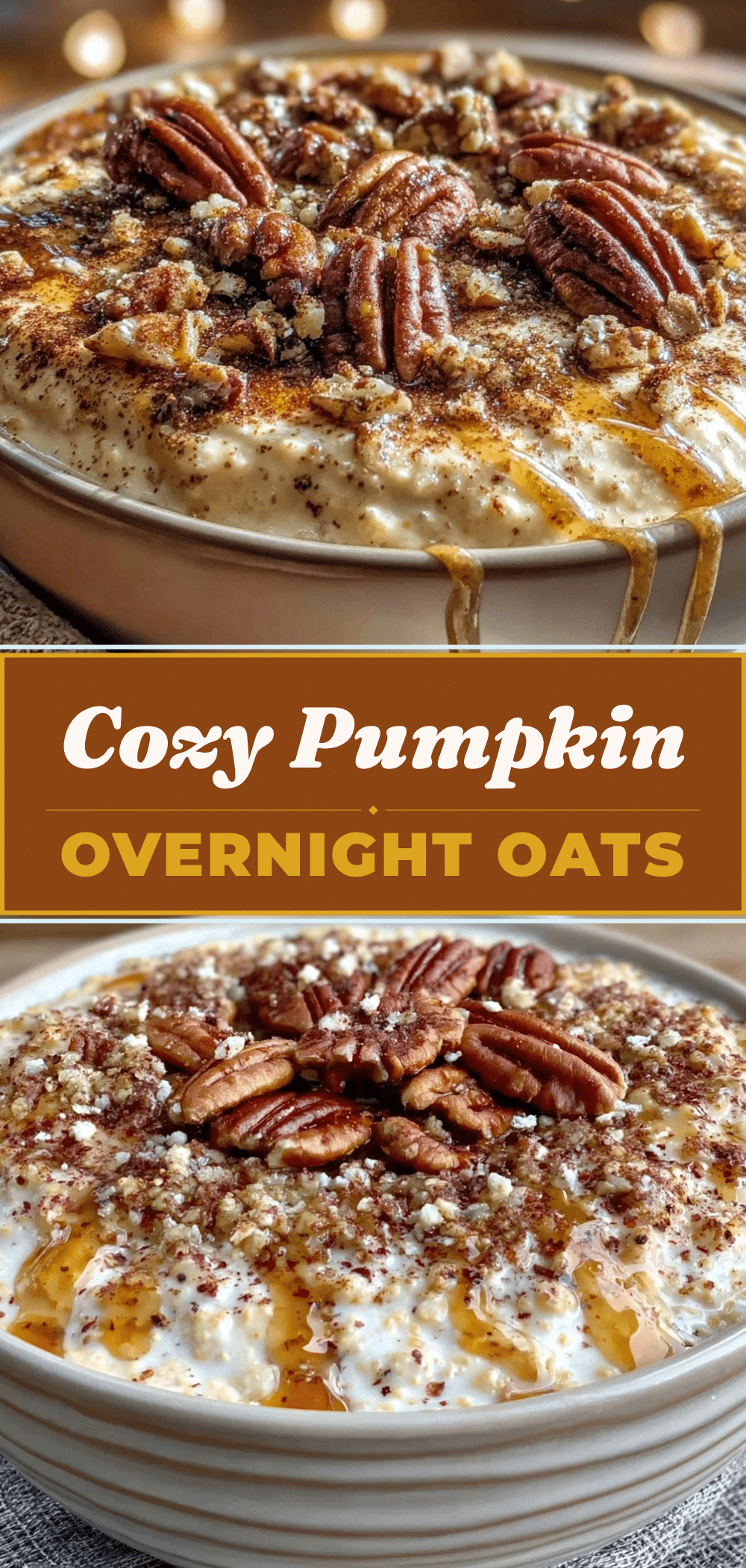 Pumpkin Spice Overnight Oats: 5 Min Prep 5 pumpkin spice overnight oats recipe