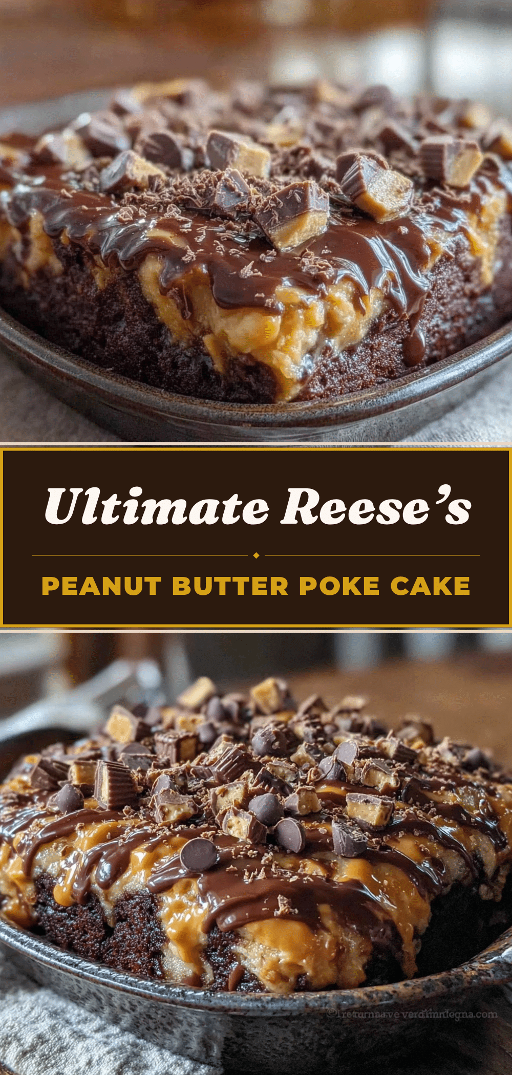 Reeses Poke Cake: 5-Ingredient Summer Treat 5 Reeses Poke Cake recipe