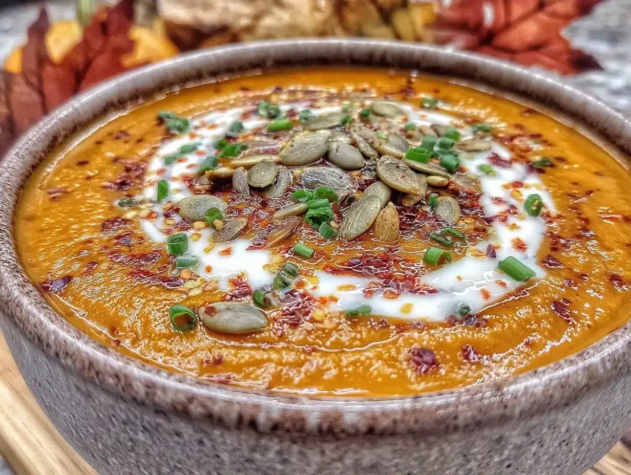 Cozy Fall Roasted Red Pepper and Smoked Gouda Soup: Easy Recipe 4 roasted red pepper and smoked gouda soup preparation steps